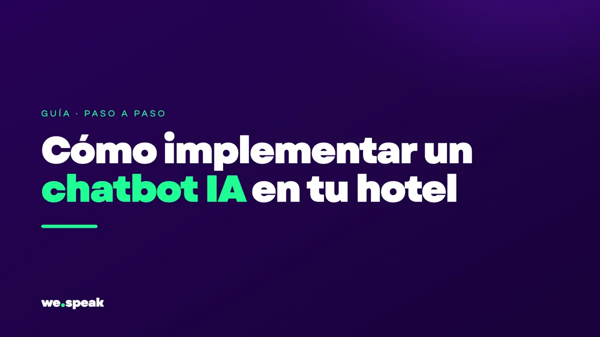 Como implementar um chatbot de IA no seu hotel (guia passo a passo)