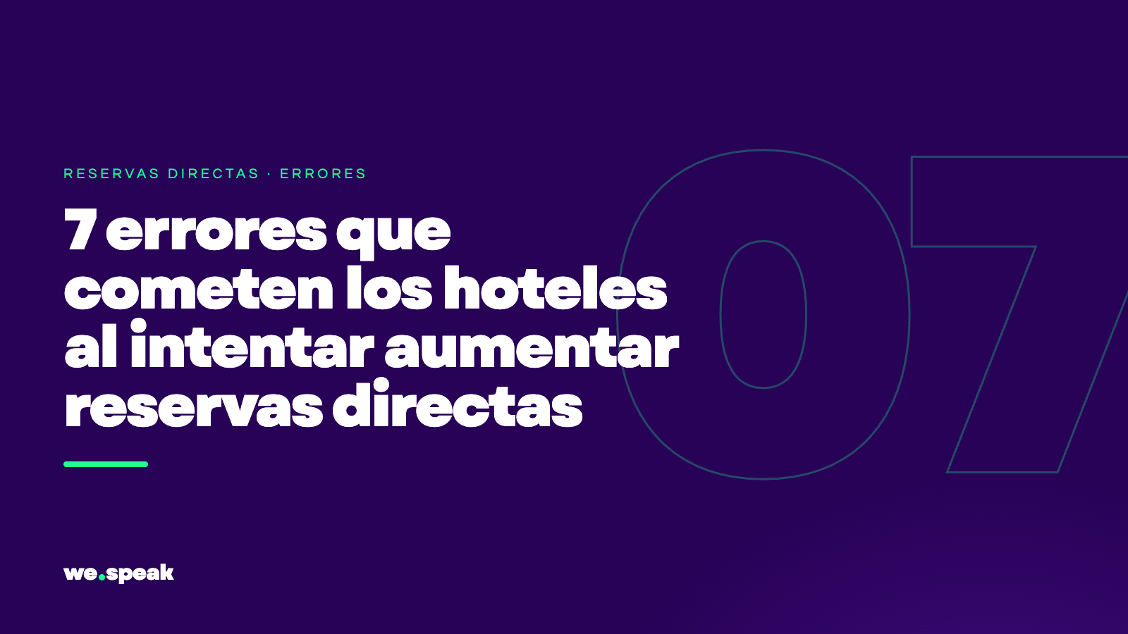 7 mistakes hotels make when trying to increase direct bookings