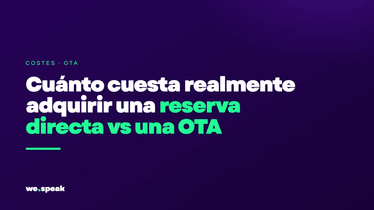 Quanto custa realmente adquirir uma reserva direta vs uma OTA