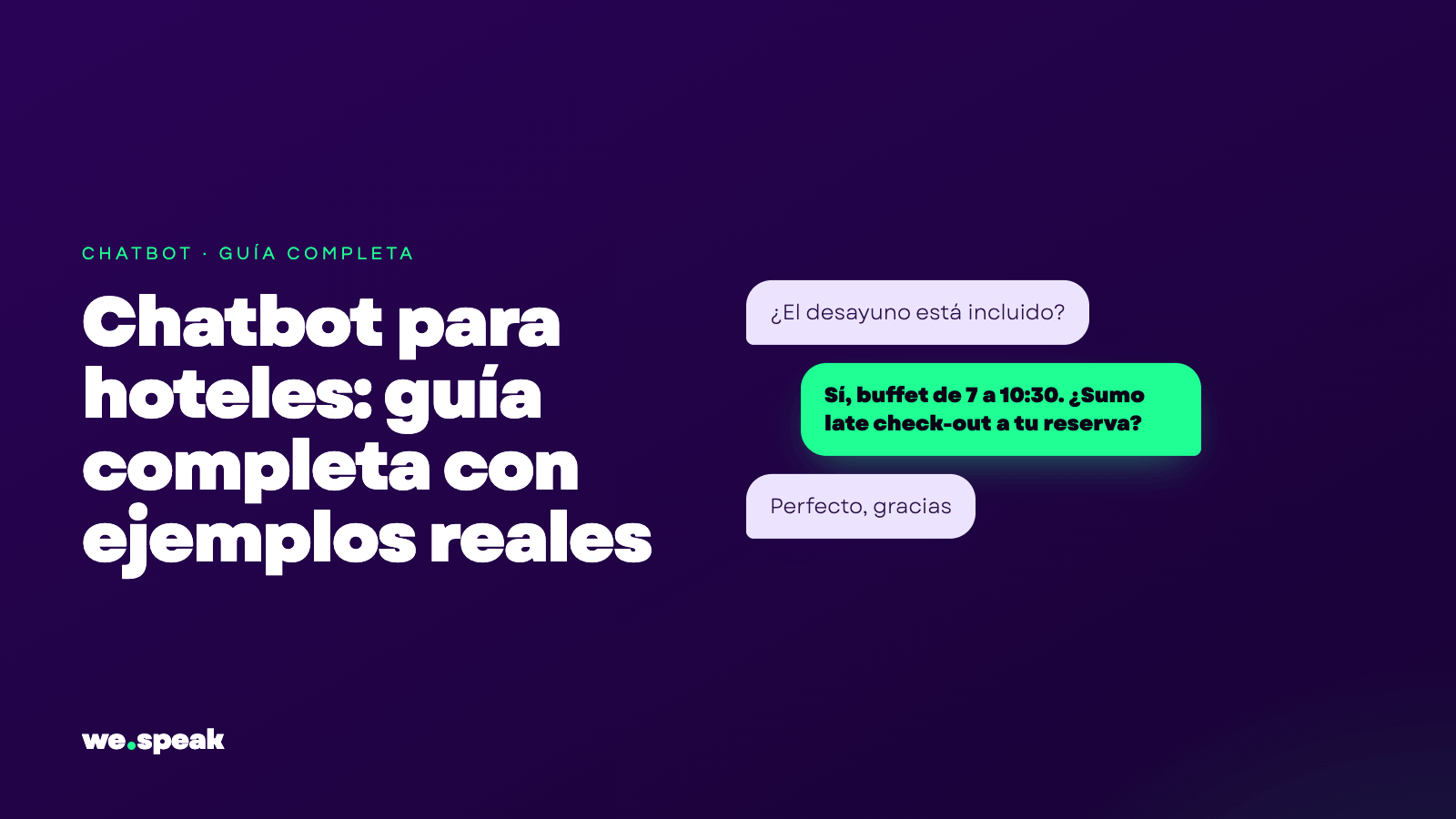 Chatbot for hotels: complete guide with real examples