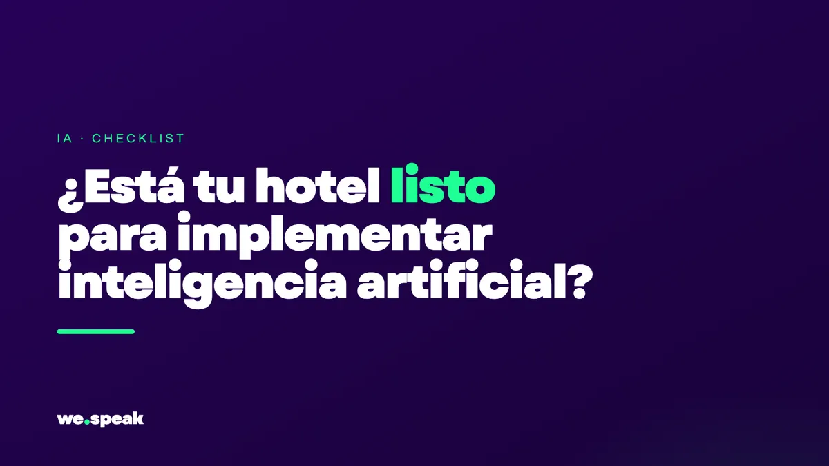 Checklist: o seu hotel está pronto para implementar inteligência artificial?