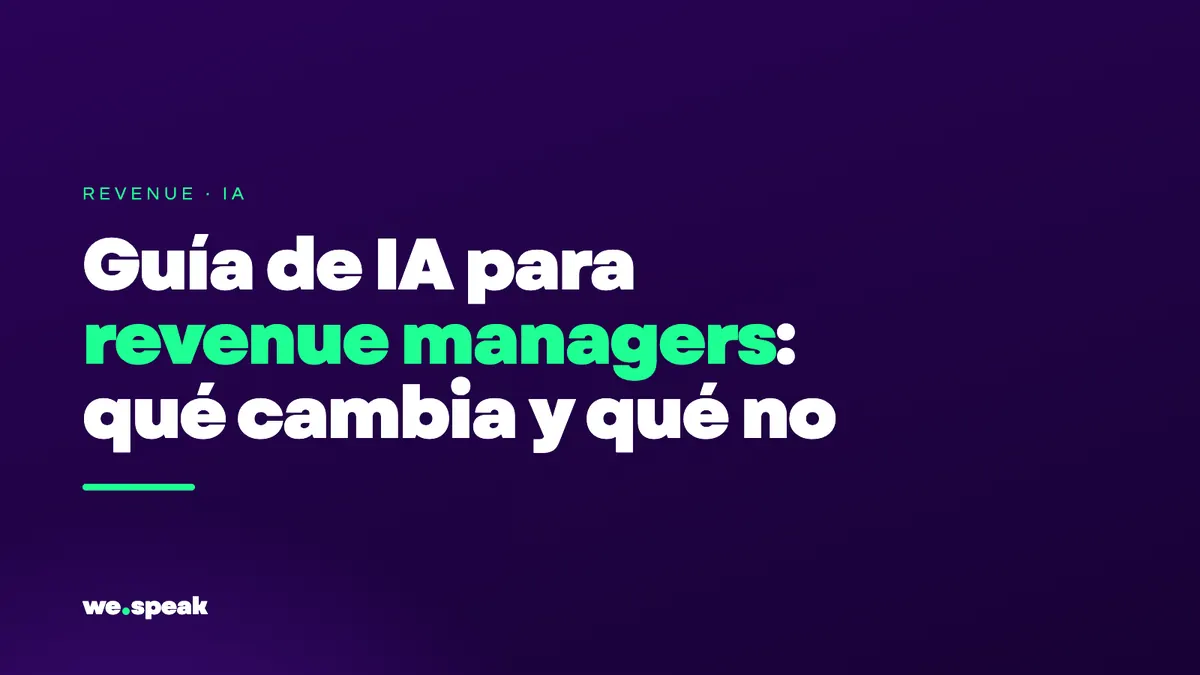 Guia de IA para revenue managers: o que muda e o que não muda