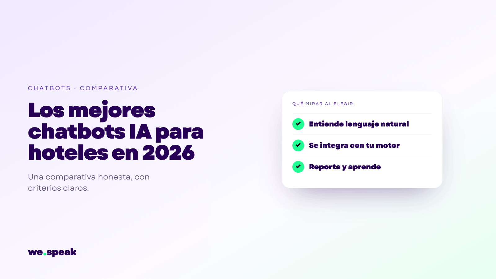 The best AI chatbots for hotels in 2026: an honest comparison