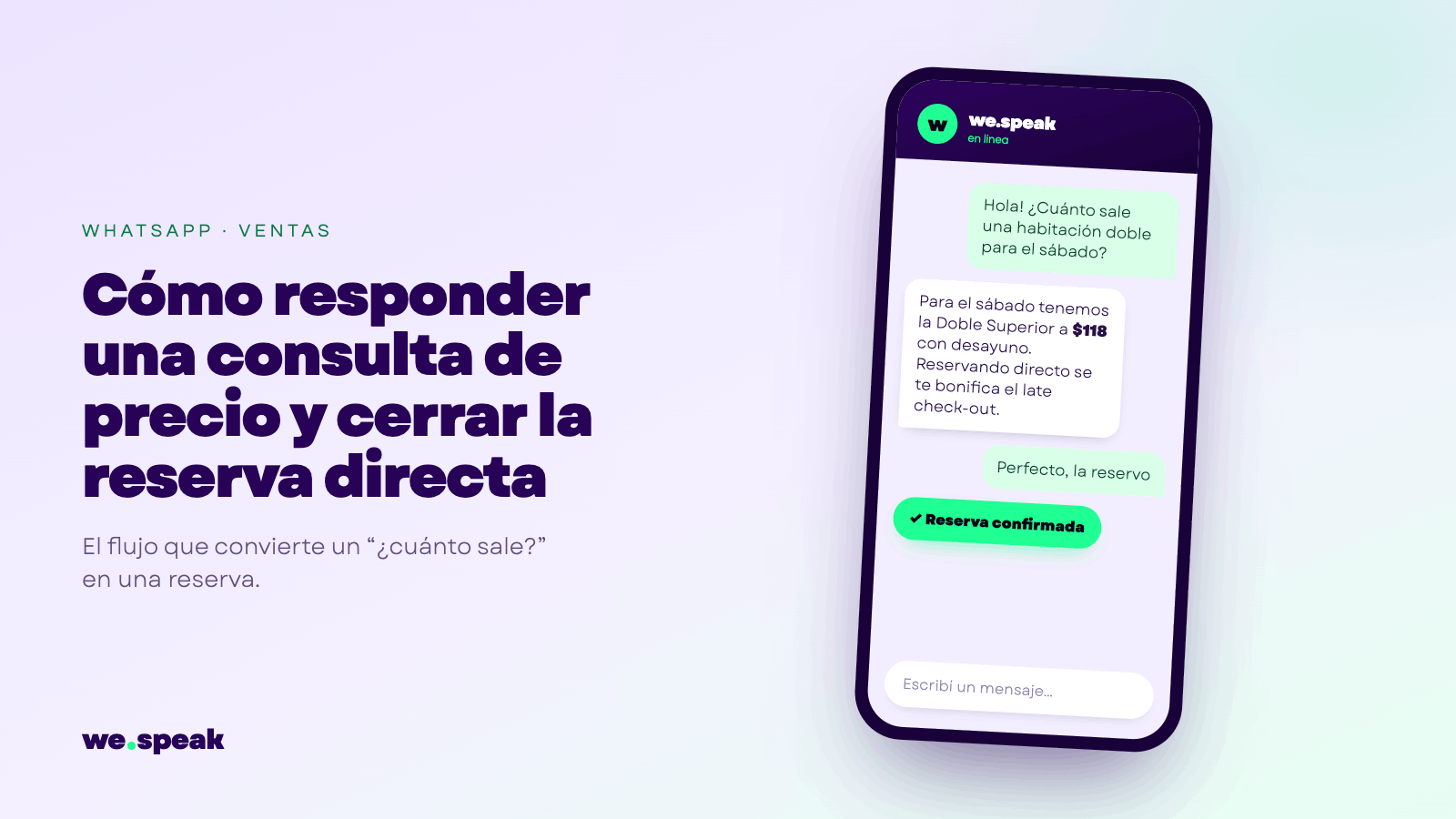 How to Answer a Price Inquiry on WhatsApp and Close the Direct Booking