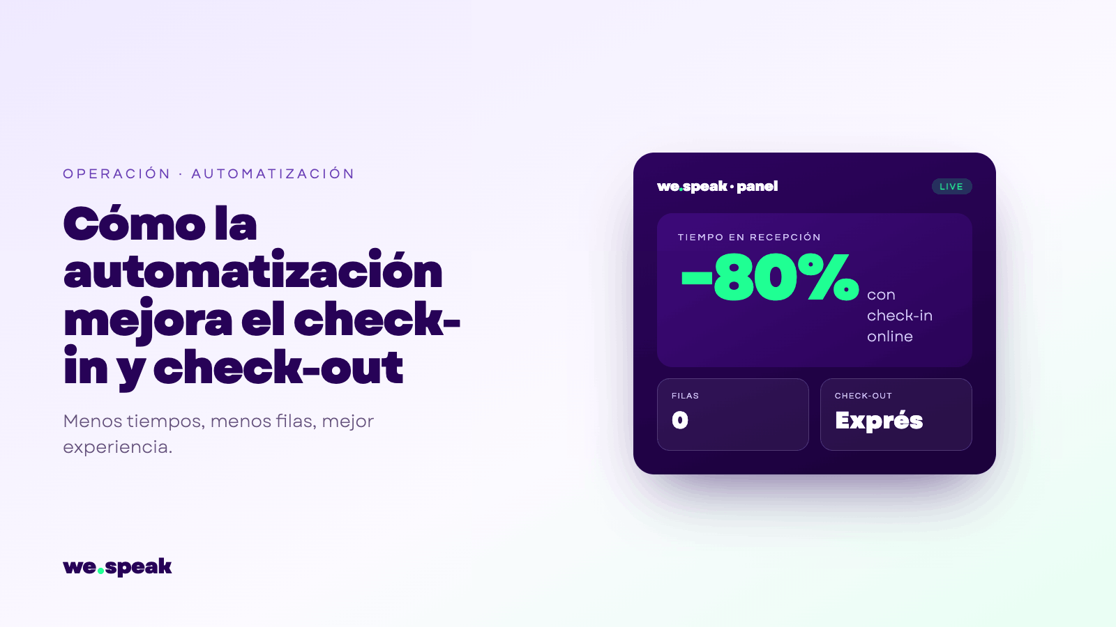 How automation improves the check-in and check-out experience at hotels