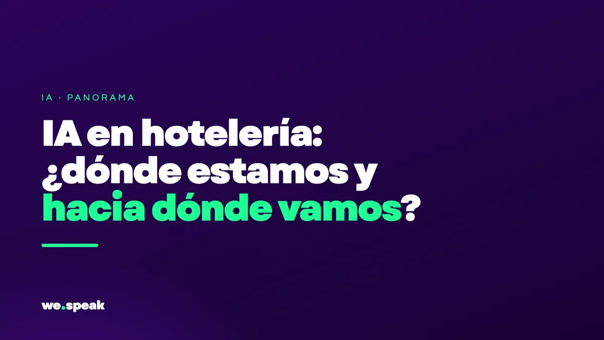 Inteligência artificial na hotelaria: onde estamos e para onde vamos