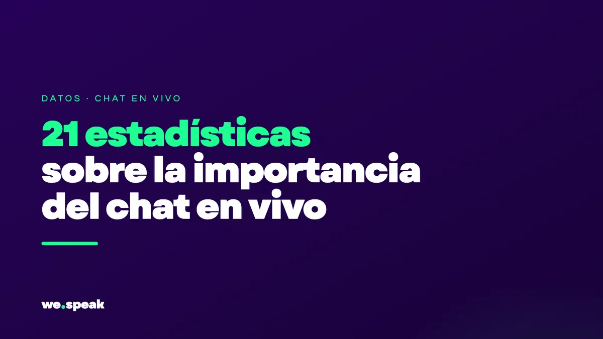 21 estatísticas de chat ao vivo que você deveria conhecer em 2024